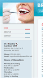 Mobile Screenshot of bradleygardnerdds.com